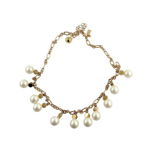 Kate Spade Dangling Necklace, PEARLY DELIGHT, WBRUA782, 16 in, Bridal Prom, Gift - Picture 2 of 14